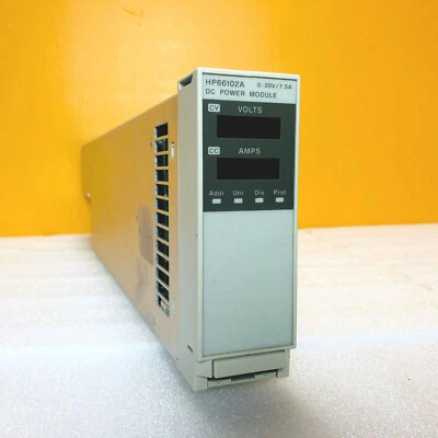 HP / Agilent 66102A 0 to 20 V, 0 to 7.5 A, 150 W DC Power Supply Module. Tested! - Image 1 of 4