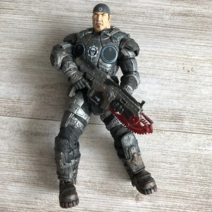 2008 NECA Gears of War Marcus Fenix Series 2 Action Figure 7" with Weapon - Bild 1 von 8