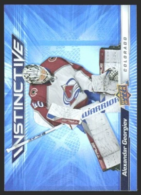 2023-24 Upper Deck Instinctive Alexandar Georgiev #IN-9 JW1 - Image 1 of 2
