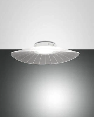 Fabas Luce LED Deckenleuchte Vela 120x430mm 24W Warmweiß Weiß dimmbar - Bild 1 von 3