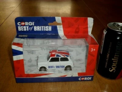 [BRITISH] CLASSIC MINI COOPER CAR -" BEST OF BRITISH ", Die Cast Metal Toy Car - Image 1 of 4