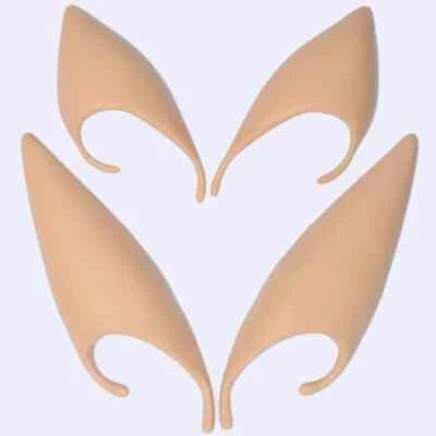 Latex Elf Ears, 10 pcs - Imagem 1 de 4