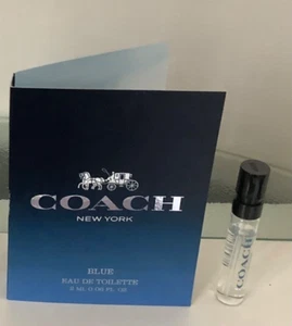 5 x Coach New York - Blue - Eau de Toilette EDT - Picture 1 of 1
