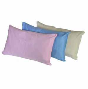 Funda de almohada Greenbuds algodón orgánico para niños - rosa, azul o marfil - NUEVA - Imagen 1 de 1