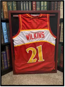 DOMINIQUE WILKINS SIGNED Atlanta Hawks Jersey New PSA DNA COA XL Human Highlight - Picture 1 of 5