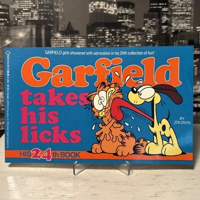 Garfield Takes His Licks: His 24th Comic Book Jim Davis, 1993 1st First Edition - Image 1 of 4