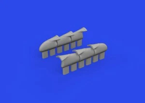 Avión Eduard 632189 1/32 - Pilas de escape Hurricane Mk II cola de pez para RVL (Re - Imagen 1 de 1