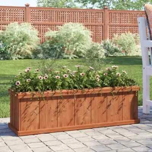 Barros Planter Box Wooden Garden Planting Vegetables Ornamental - Picture 1 of 5