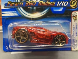 Hot Wheels FERRARI 360 MODENA - 2005 First Editions #051 FASTER THAN EVER ERROR - Picture 1 of 10