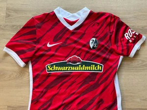 SC Freiburg 2021 2022 Heim Fußball Trikot Nike Fußball Trikot Schlotterbeck - Bild 1 von 7