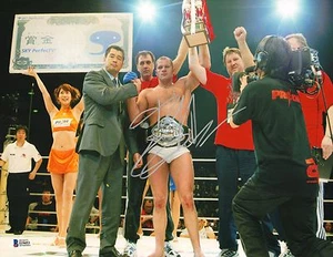 Fedor Emelianenko Signed 11x14 Photo BAS  COA Pride FC Picture w Nobuhiko Takada - Picture 1 of 24