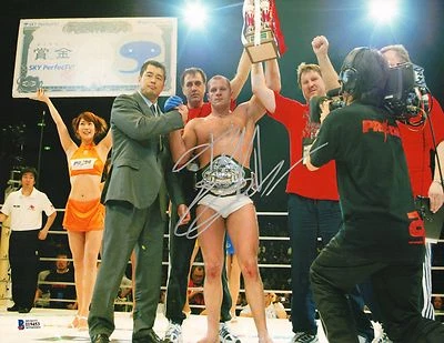 Fedor Emelianenko Signed 11x14 Photo BAS  COA Pride FC Picture w Nobuhiko Takada - Image 1 of 4