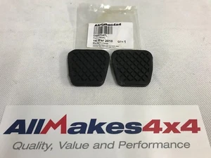 Allmakes Freelander 1 & Rover 25 & 45 Clutch & Brake Pedal Rubbers x 2 DBP7047L - Picture 1 of 1