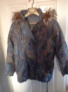 Luhta ladies ski/winter jacket (UK12) with detachable fur trim on hood - Picture 1 of 5