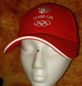 Gorra Team GB Roja OSFM tradicional hebilla y cierre de cinturón. - Imagen 1 de 6