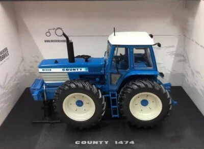 1:32 UH COUNTY 1474 Tractor Contruction Farm Machine Vehicles Diecast Model - Image 1 of 3