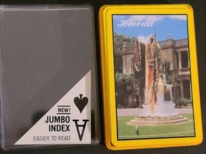 Hawaii Jumbo Index Playing Cards -- Made In Hong Kong - Picture 1 of 4
