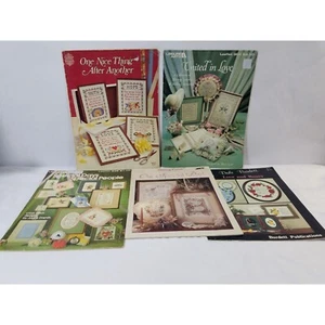 Needlework pattern books Counted Cross Stitch Special Day Love and Roses Vintage - Picture 1 of 7