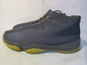 Nike Air Jordan Future Dark Grey Volt 656503-025 Men SZ 10.5 Reflective Neon A88 - Picture 1 of 6