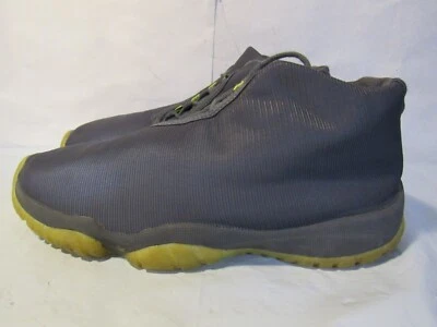 Nike Air Jordan Future Gris Oscuro Volt 656503-025 Hombres Talla 10.5 Reflectante Neón A88 Foto 1 de 4