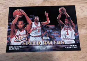 Jamal Crawford - Speedy Claxton - Keyon Dooling 2000 Topps Speed Racers #TC8 - Picture 1 of 2