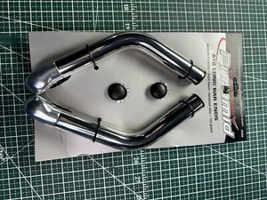 NOS Pyramid Cycling Products ATB Alloy Long Bar Ends 33364 - Picture 1 of 9