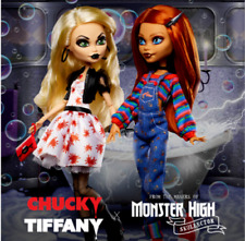 Monster High Mattel Skullector Chucky and Tiffany Skullector Doll 2-Pack - FAST