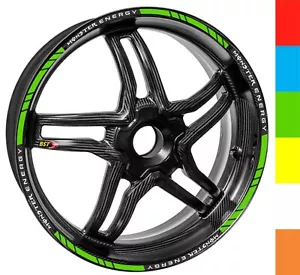 Monster Energy Motorcycle wheel sticker rim tape decal Graphics 17" - Picture 1 of 8