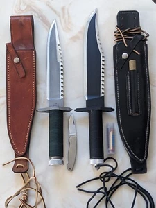 Uber Rare Set Jimmy Lile Rambo First Blood And The Mission Matching 58 of 100! - Picture 1 of 10