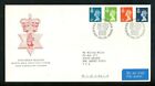 Postal History Great Britain / Northern Ireland FDC #NIMH 24 36 43 53 QEII 1988