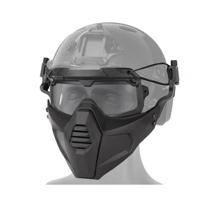 Set occhiali maschera mezza maschera tattica maschera protettiva per SF Fast Helmet Rail USA - Foto 1 di 30