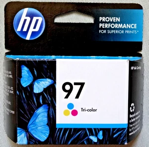 NOWY Oryginalny trójkolorowy atrament fotograficzny HP 97 C9363WN - Zdjęcie 1 z 2