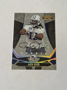 JASON RIVERS GRIDIRON GEAR AUTOGRAPH RC SP /250 HAWAII RAINBOW WARRIORS TITANS - Picture 1 of 2