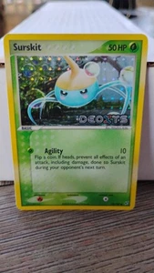 SURSKIT EX Deoxys Stamped POKEMON Holo 2005 Trading Card #78/107 TCG - Picture 1 of 2