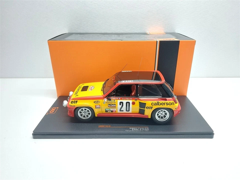 Renault 5 Turbo Calberson Rally Monte-Carlo 1981 #20 Saby - 1/18 IXO - Immagine 1 di 4