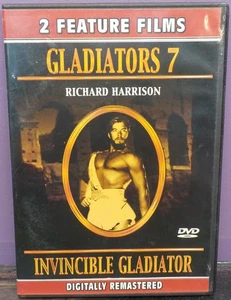 Gladiators 7  Invincible Gladiator (Double Feature Digitally Remastered - Picture 1 of 4