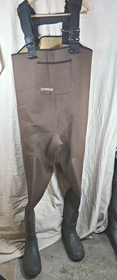 Magellan Outdoor Gear Steel Shank Boot 7  Fish Gear Chest Waders 200 Thinsulate - Image 1 of 4