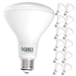 12 Pack BR30 LED Bulb 11W=65W, 850 LM, E26 Base, Dimmable, 5000K Daylight - Picture 1 of 7