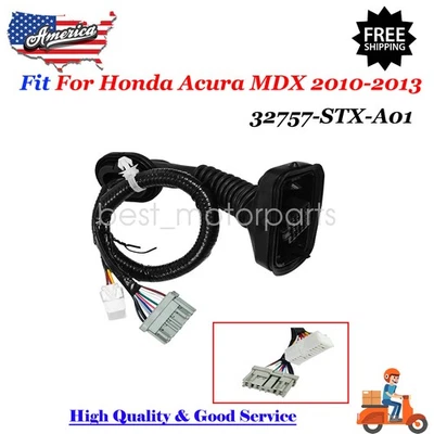 FOR Acura MDX Door Jam Sub-Wire Harness Left (2010-2013) 32757STXA01 - Image 1 of 4