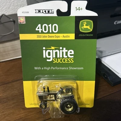 2010 Expo 1/64 John Deere 4010 Gold Tractor - Image 1 of 2