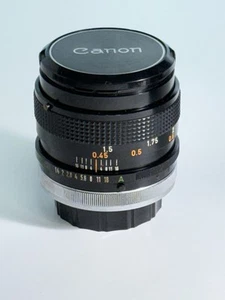OBJETIVO CANON FD 50 mm f1,4 SSC. Leer🙏 - Imagen 1 de 10