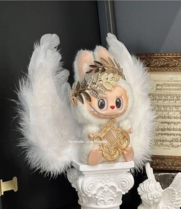 La Muñeca de Peluche Llavero Muñeca Ropa Lindo Alas de Ángel Arpa Prendas para la Cabeza Sin Juguetes 17 cm - Imagen 1 de 7
