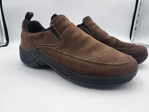 L.L. Mocasines sin cordones de gamuza Bean para mujer talla 8 marrón - Imagen 1 de 9