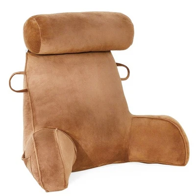 Almohada de Lectura Respaldo Almohada con Brazos Cuello Rollo Espuma con Memoria Soporte para Espalda Foto 1 de 4