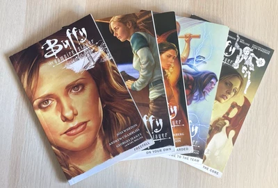 Buffy the Vampire Slayer Temporada 9 TPB Vol 1-5 Juego Completo RARO 1ª Impresión Foto 1 de 4