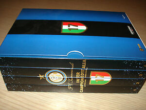 RARO BOX 4 DVD INTER CAMPIONE D'ITALIA 2008-2009 MOURINHO FC INTERNAZIONALE