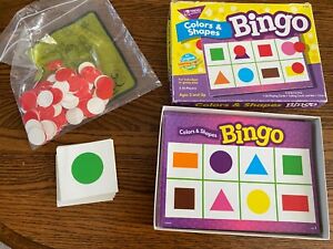 Classroom Colors & Shape Bingo 