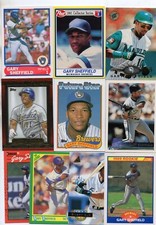 10-gary sheffield lot rc 1989 score 625 topps 343 post 1991 15 2014 upper class 