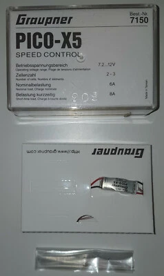Graupner Pico X5 Speedcontrol Bestellnummer 7150 - Bild 1 von 4