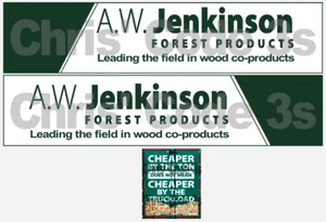 Code 3 Adhesive Vinyl Trailer Decals - A W Jenkinson - 1/50 1/76 1/148 1/87 1/64 - Picture 1 of 1